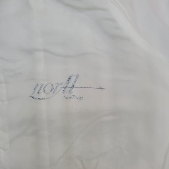 Vintage 80s North San-Diego Windbreaker L 21x25 Fleece-Lined - Picture 4 of 12